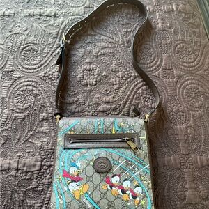 Gucci Crossbody Bag with Cartoon Print
